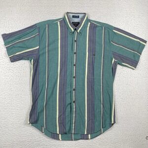 Chaps Ralph Lauren Shirt Mens Large Vintage Casual Workwear Office Travel Job